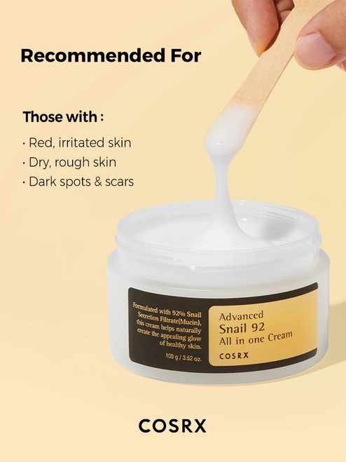 COSRX Advanced Snail 92 All in one Cream sukinnaturals sukinnaturals.com.au